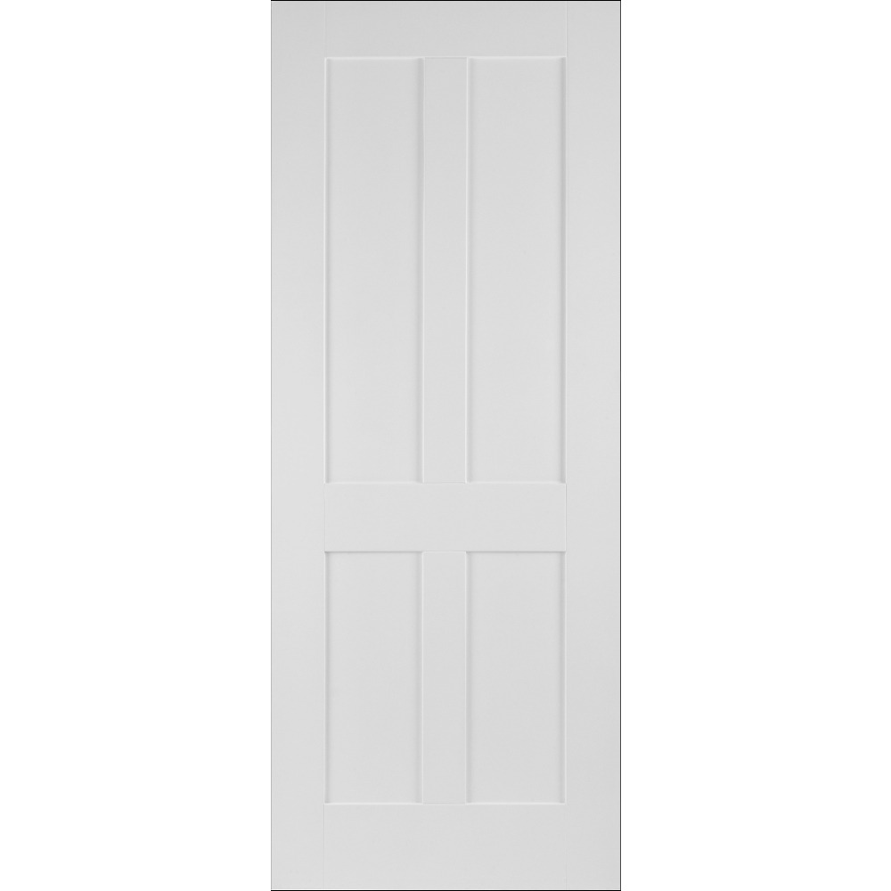 Internal Primed White Shaker 4 Panel Door